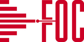 Logo: FOC – fibre optical components GmbH
