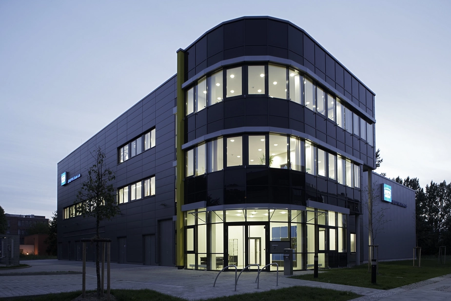 Gebäude der JENOPTIK Diode Lab in Berlin © JENOPTIK AG