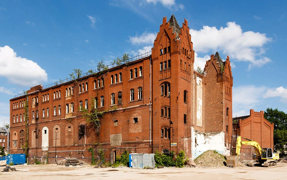 Ehemalige Bärensiegel-Fabrik in Berlin-Adlershof. Bild: Wikipedia/Sebastian Rittau
