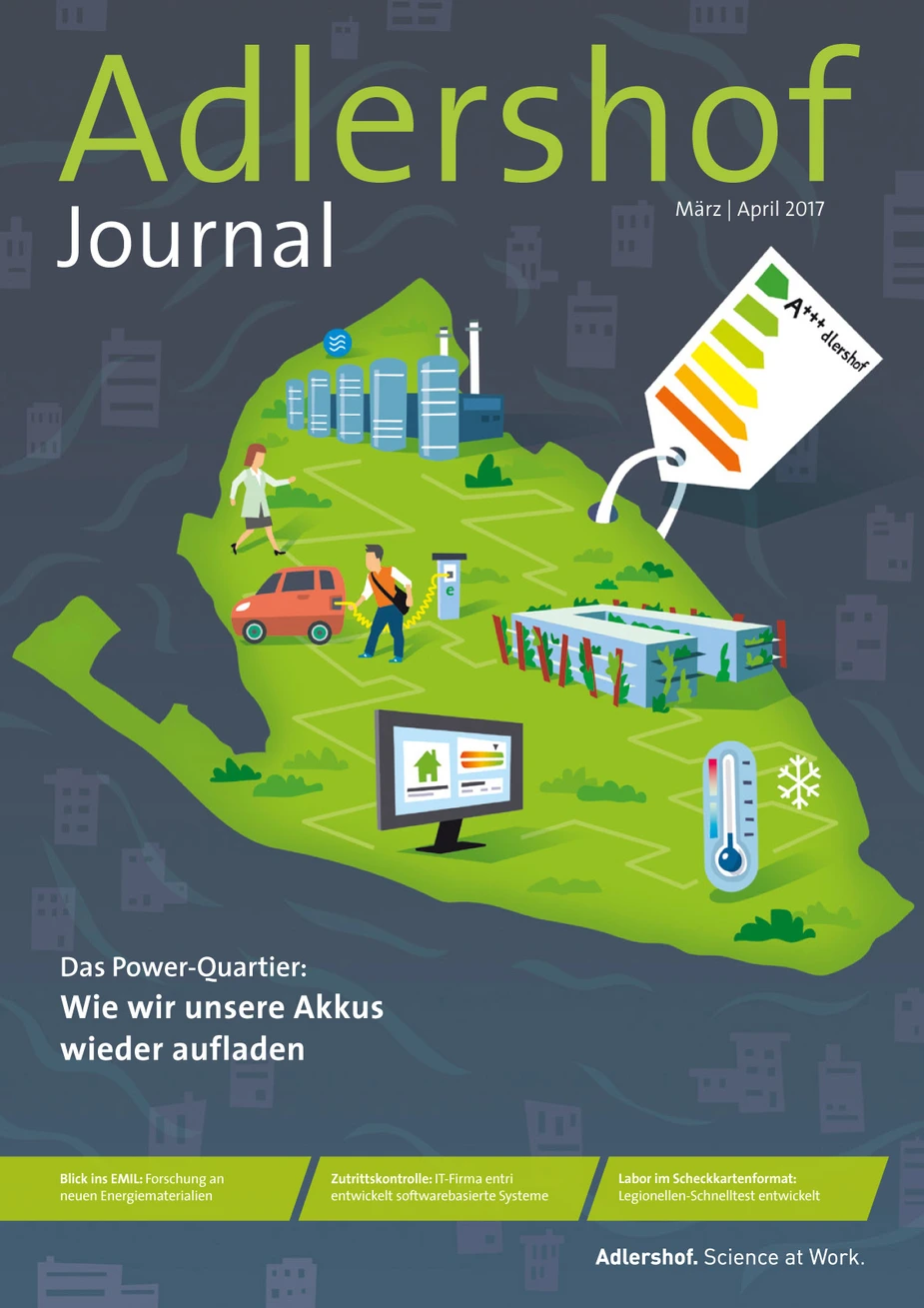 Adlershof Journal Cover. Bild: © Adlerhof Journal