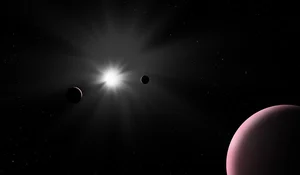 Nu2 Lu­pi Pla­ne­ten­sys­tem, Credit: ESA