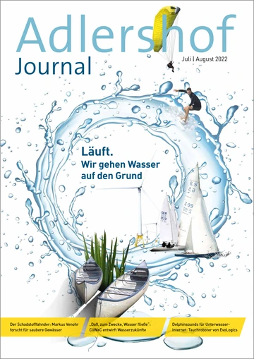 Cover Adlershof Journal July/August 2022