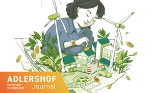 Illustration: Investition in erneuerbare Energien