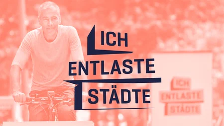 Logo: Projekt „Ich entlaste Städte“