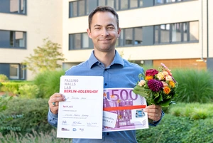 Dr Tomislav Stolar, winner of the Falling Walls Lab Adlershof © BAM