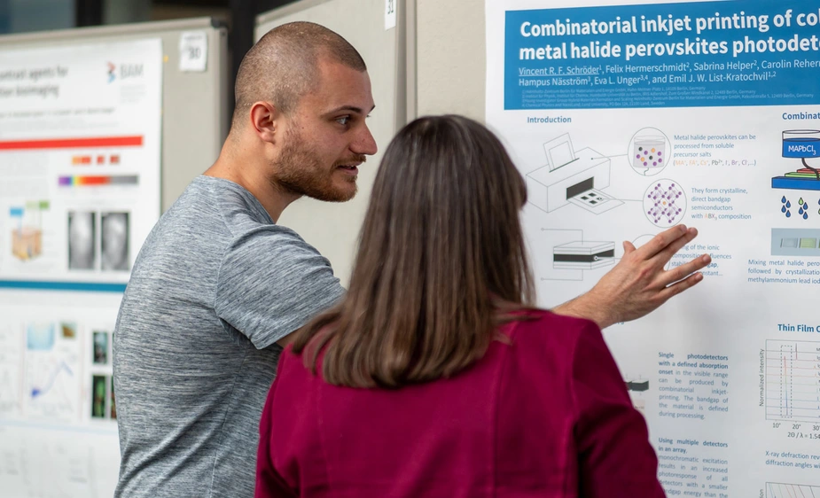 Poster session at Adlershof Research Forum © IGAFA/Alexander Ney