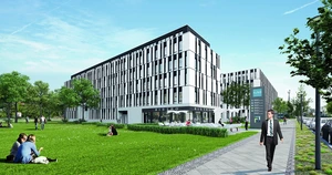 Büroneubau NUBIS in Adlershof. Bild: PROJECT Immobilien Gewerbe AG