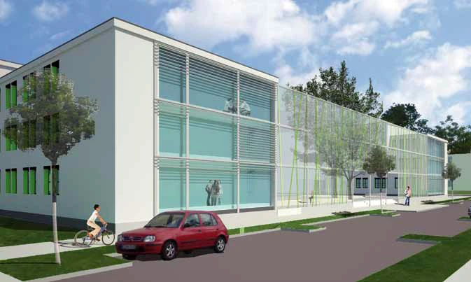 The new laboratory building for research into “hybrid systems” made up of organic and inorganic materials