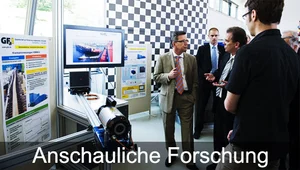 Innenminister Thomas de Maizière besucht GFaI in Berlin Adlershof, Bild: © BMI/Hans-Joachim Rickel