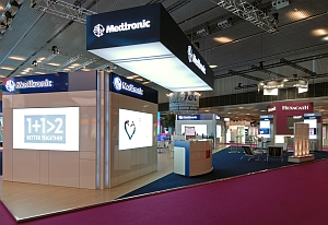 Medtronic auf der EuroPCR 2008, Bild: © Annette Stössel