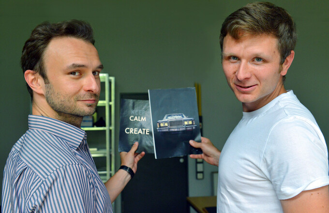Patrick Barkowski and Marcin Ratajczak of start-up Inuru
