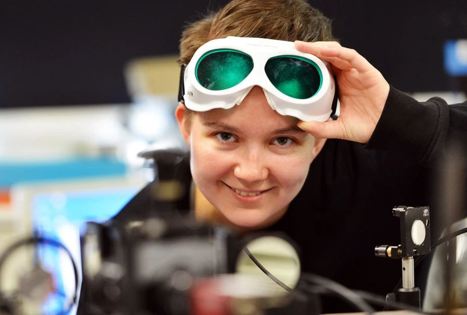 Josefin Fuchs, MBI Adlershof. Bild: © Adlershof Journal