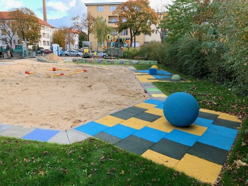 Spielplatz Wassermannstraße. Bild: BA-TK