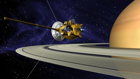Ankunft der Mission Cassini am Saturn. Quelle: NASA/JPL