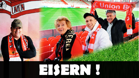 Union-Fans, Sport Sponsporing, Firmen Mittelstand Berlin Adlershof; Bild: © Adlershof Journal