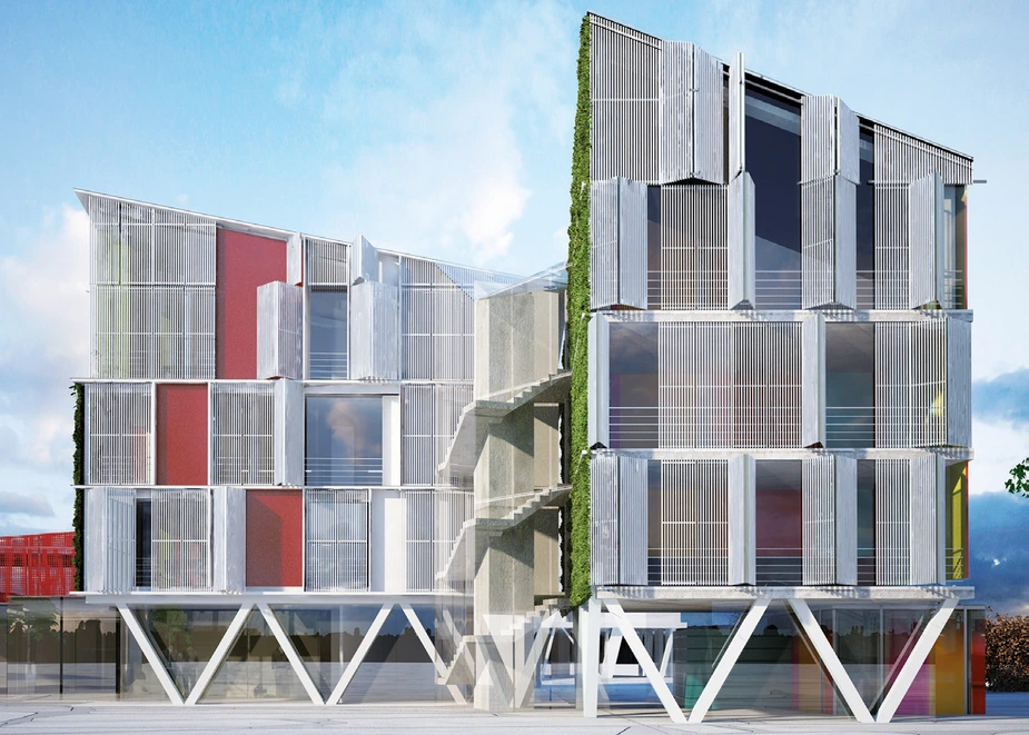 Projekt Future Living Berlin am Campus Adlershof: Smarte Technologien für neue Wohnformen. Bild: © Adlershof Special