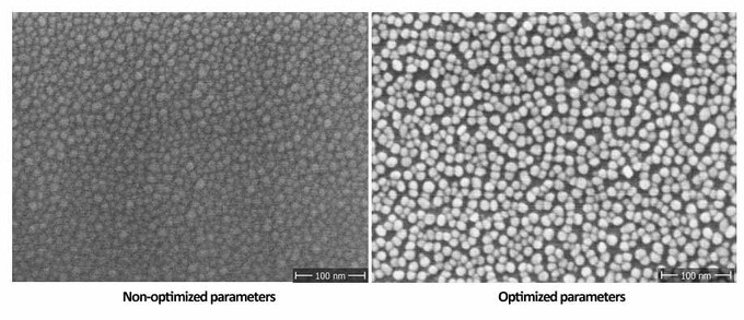 SEM images of Ag Nanoparticles