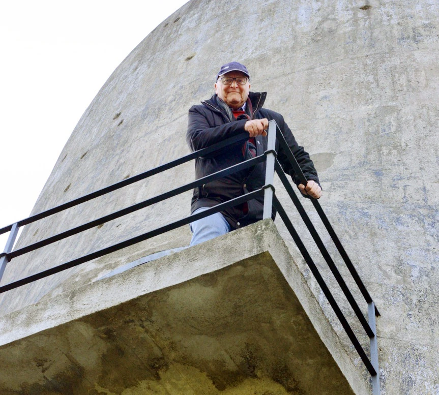 Hans-Dieter Tack knows everything about Adlershof‘s aviation history