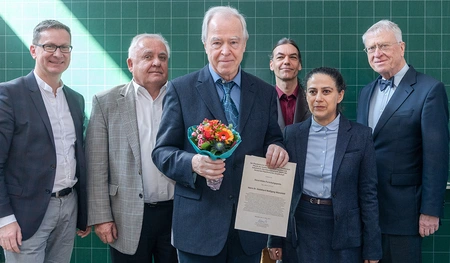 Dr. Godehard Wüstefeld, Horst-Klein-Forschungspreis, BessyII, Bild: Copyright: DPG 