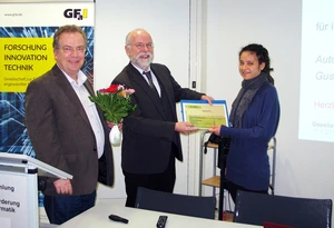 Verleihung GFaI-Nachwuchspreis 2017. Bild: GFaI