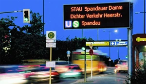 Wechseltextanzeigen im Straßenverkehr. Quelle: DLR