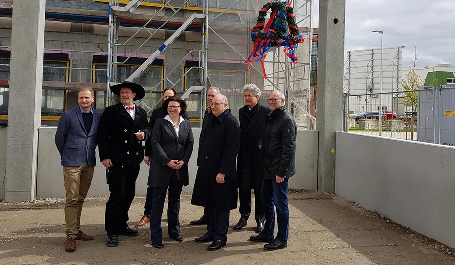 Richtfest OfficeLab H2, Technologiepark Adlershof, Bild: ©immobilien-experten-ag.