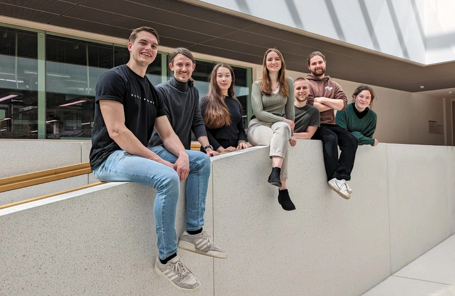 The research group led by Dr Michael Kathan (2nd from left) © Michael Kathan