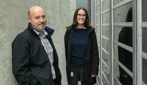 Setzen beruflich auf den Technologiepark: Ana Guilherme und Günter Buzanich. Bild: © WISTA Management GmbH