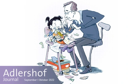 Illustration man with child: D. Mahnkopf © WISTA Management GmbH