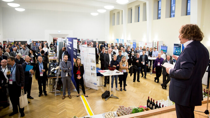 Welcome Reception by Christian Rickerts / Photonic Days Berlin Brandenburg © Berlin Partner für Wirtschaft und Technologie GmbH / Photothek