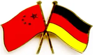 Flaggen China, Deutschland