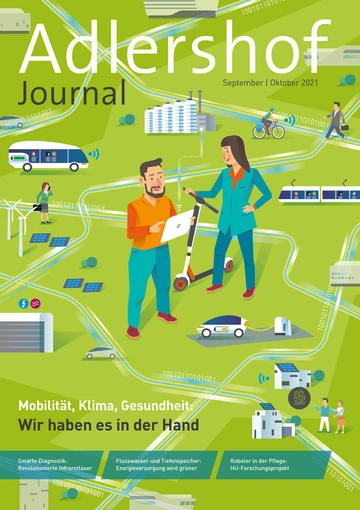 Cover Adlershof Journal Sep/Oct 21