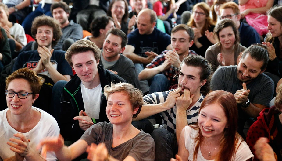 Crowded hall guaranteed at the science slam