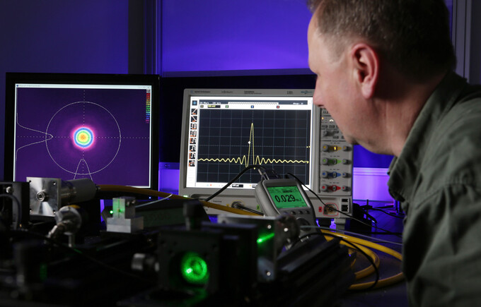 Investigation of a beamprofile