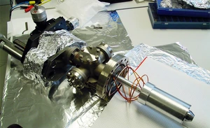 Das robuste zylindersymmetrische RBB-Spektrometer ermöglicht es, pro Sekunde rund 60mal mehr Auger-Elektronen zu messen als zuvor. Foto: G. Schiwietz/HZB.