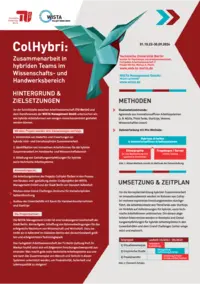 Plakat: Kickoff Projekt ColHybri