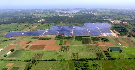 Oriana Solarkraftwerk Puerto Rico. Bild: skytron® energy