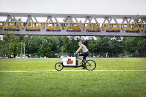 Lastenrad im Einsatz © DLR