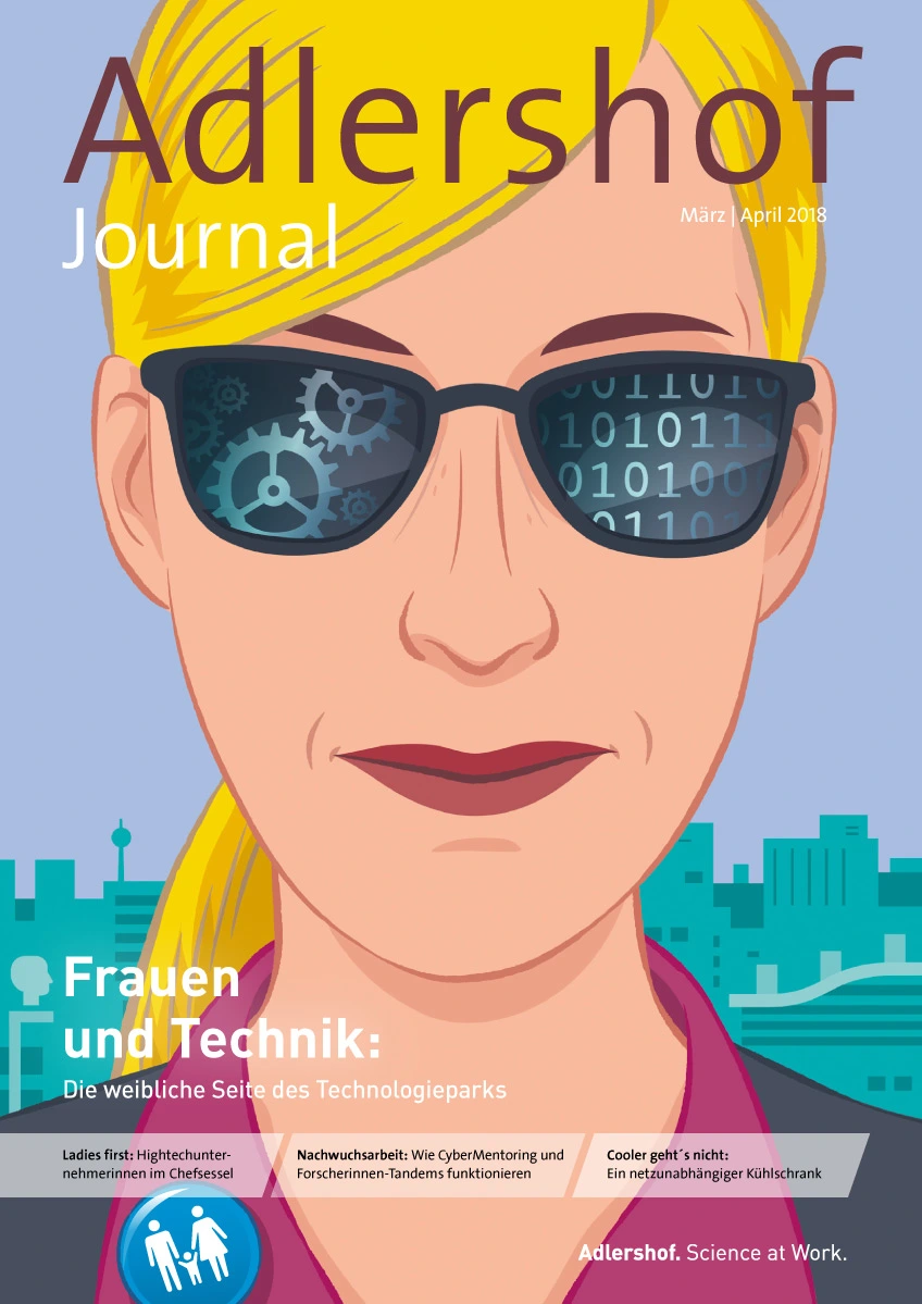 AJ Cover. Illustration: Ralph Stegmaier. © Adlershof Journal