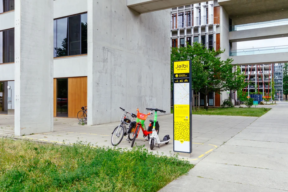 Jelbi Station Technologiepark Adlershof ©Elke Stamm/BVG