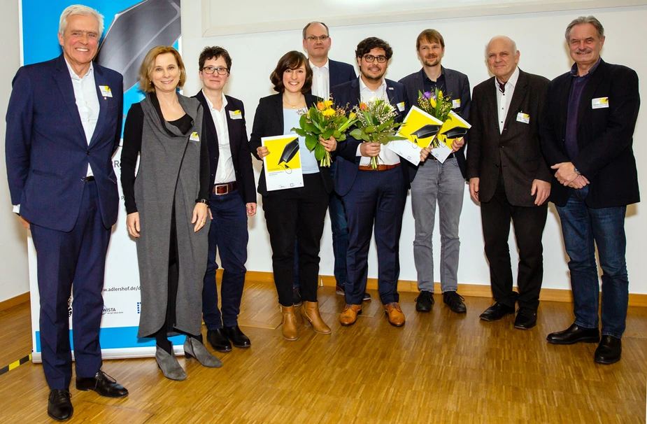 Preisverleihung Dissertationspreis Adlershof 2019 © IGAFA/Matthias Brandt