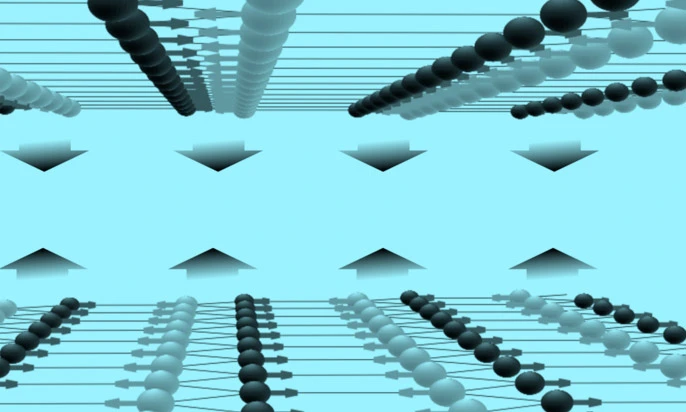 Hexagonal boron nitride layers. Credit: MBI/FVB