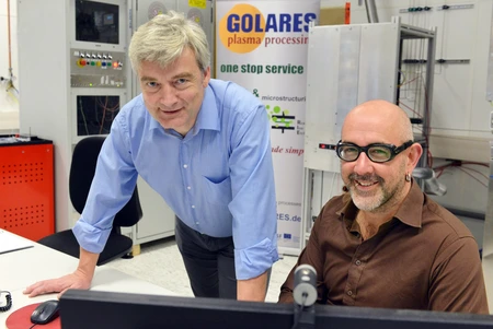 Das Golares-Gründerduo: Michael Arens und Sebastian Golka. Bild: © Adlershof Journal
