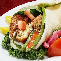 Logo: ORIEN­TA­LISCHER IMBISS FALAFEL SAIDA