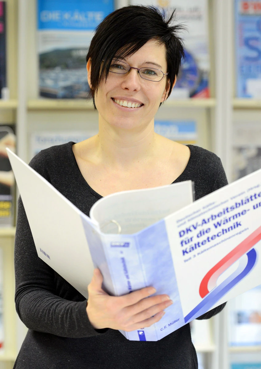 Anja Hanßke, Institut für Energietechnik der TU Berlin. Bild: © Adlershof Special