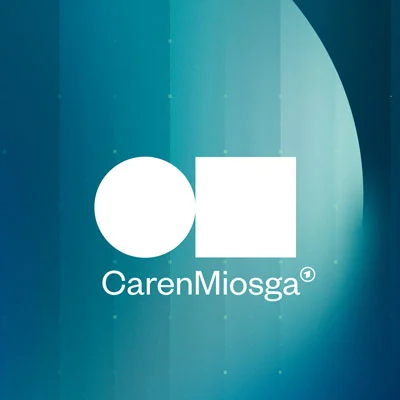 Logo TV-Sendung Caren Miosga, Bild: NDR/Philipp Rathmer; Design Lenny Grade