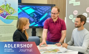 WISTA-Projektteam „Klimaresilienz“ bei einer Besprechung