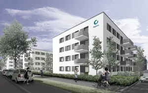 Vision Neubau Abram-Joffe-Straße. Bild: degewo