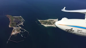 Die Insel Helgoland bietet aufgrund ihrer Vielfältigkeit in der Topographie und der Bebauungsstruktur auf kleinstem Raum ein optimales Testgebiet zur Validierung der verschiedenen Systeme. Quelle: DLR (CC-BY 3.0)