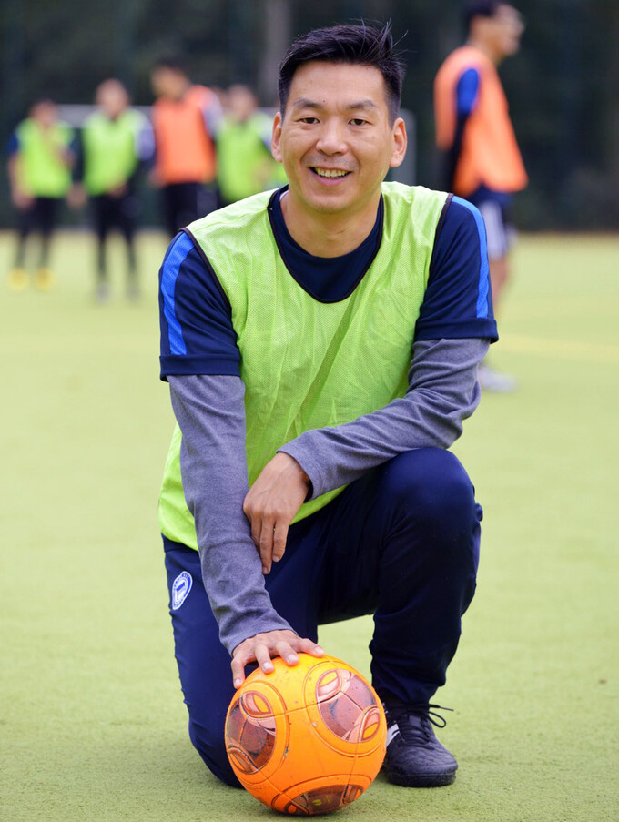 Chung-Young Kim im Moabiter Sportstadium